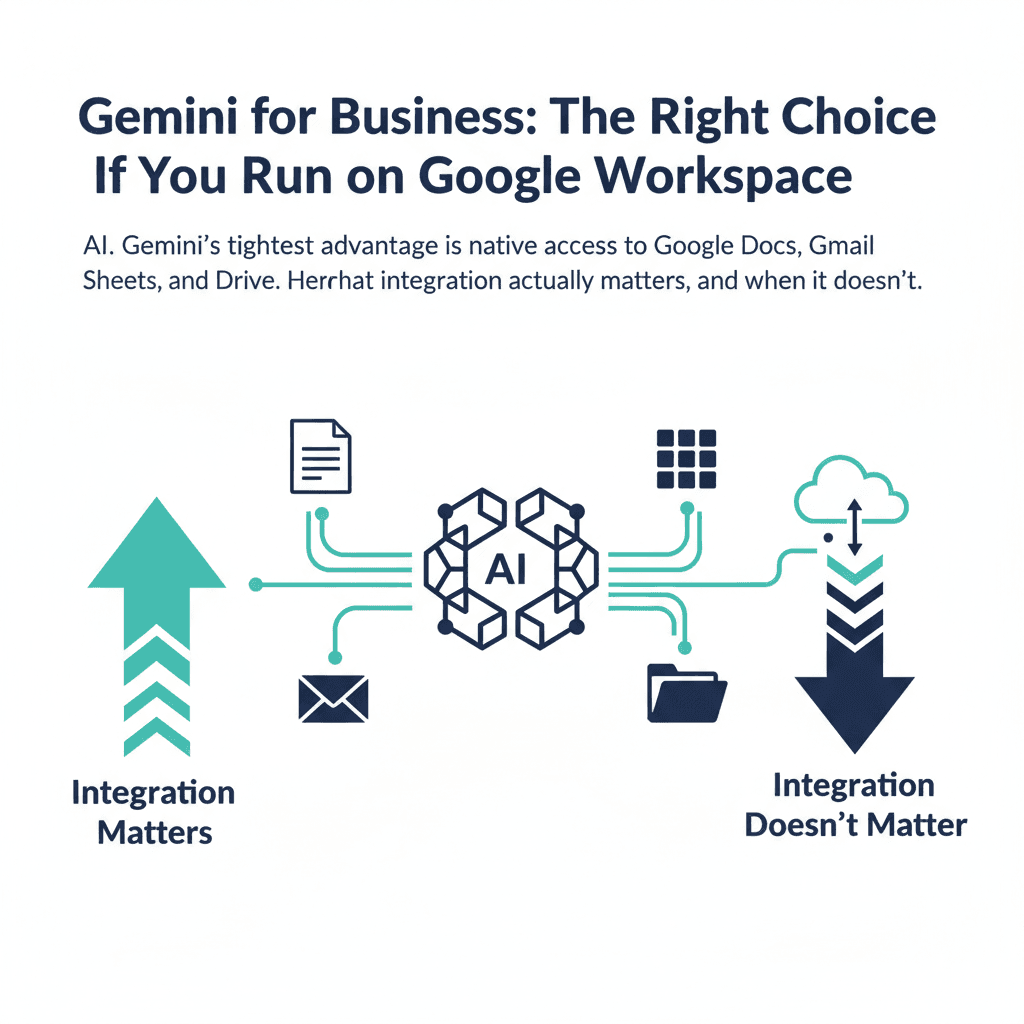 Gemini for Business: The Right Choice If You Run on Google Workspace