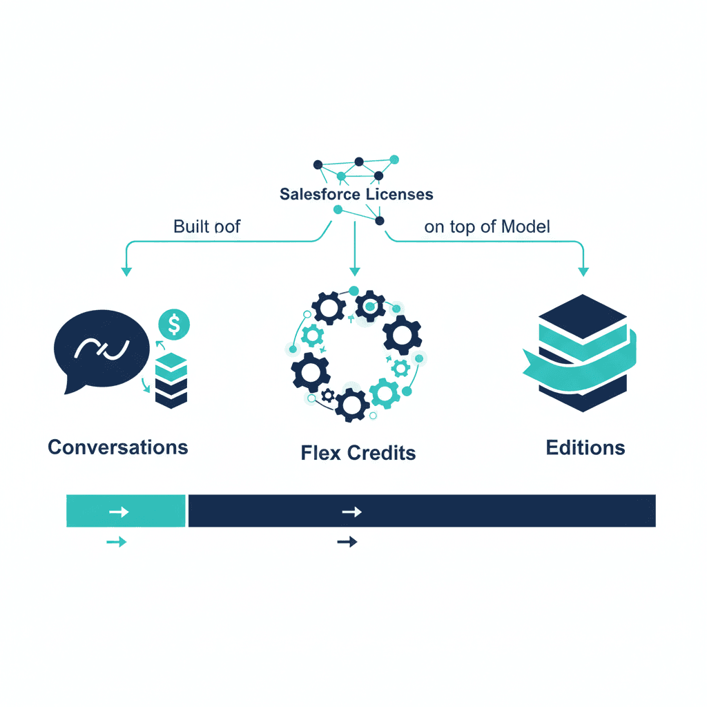 Agentforce Pricing and Licenses Explained: Conversations, Flex Credits and Editions