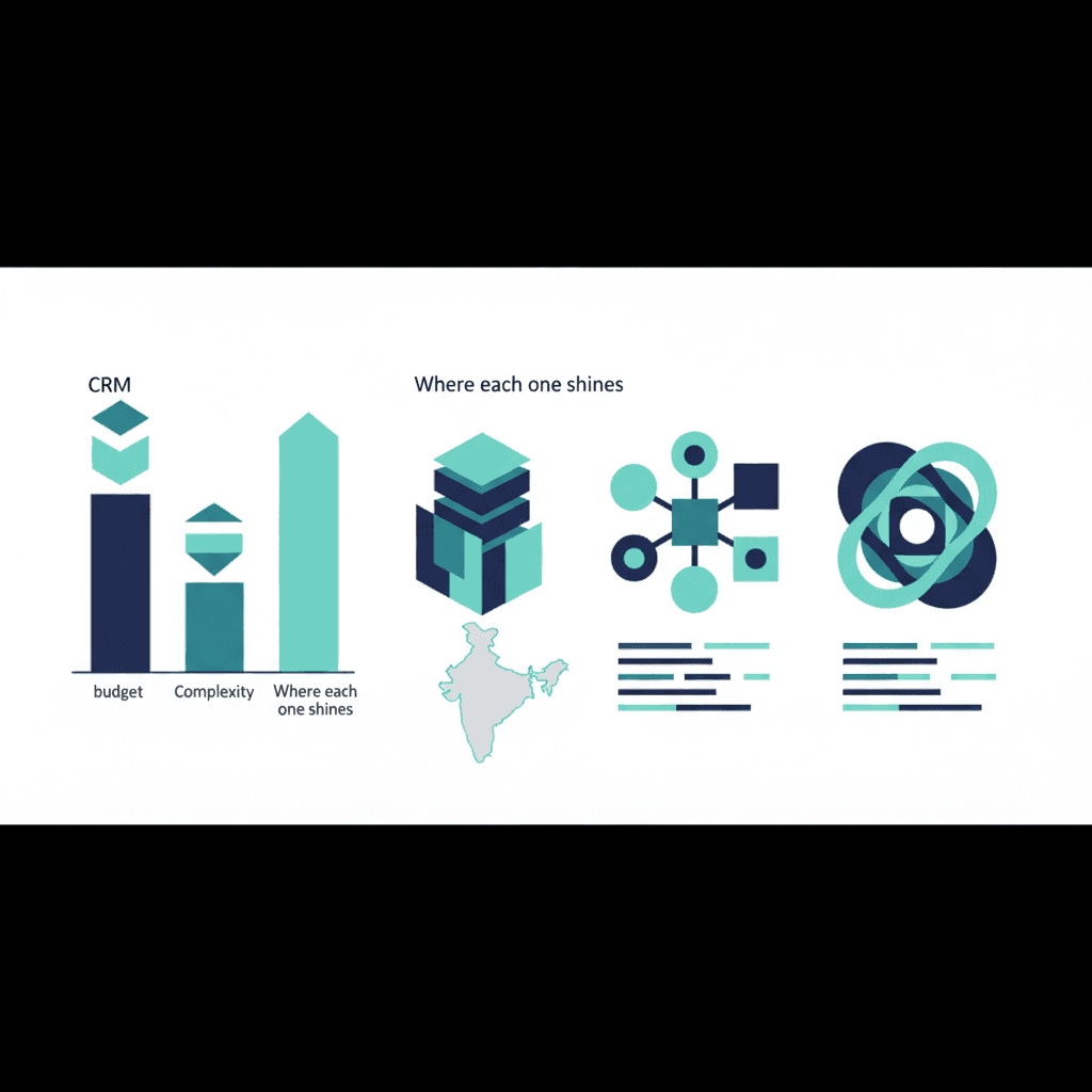 Salesforce vs Zoho vs HubSpot — which is right for Indian SMBs?