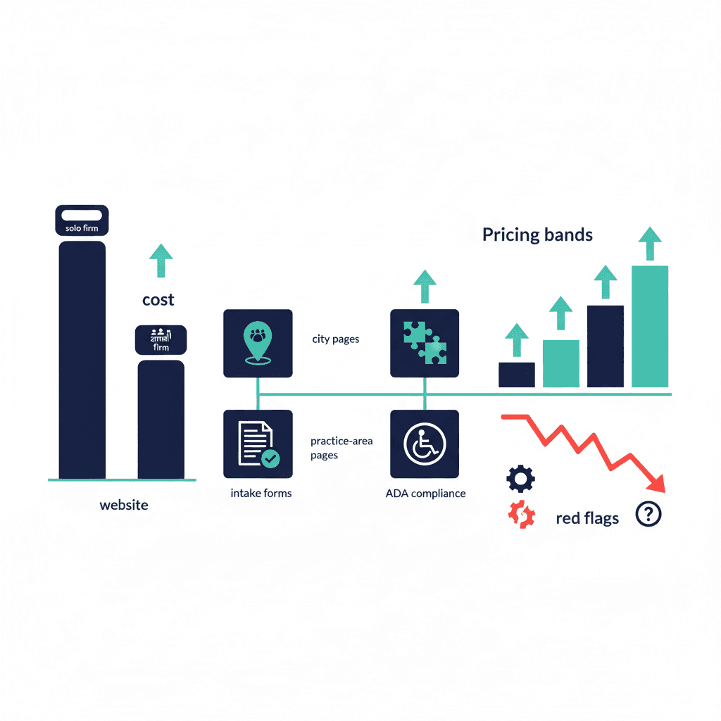 How Much Should a Law Firm Website Cost in 2026? (Solo & Small-Firm Pricing Guide)