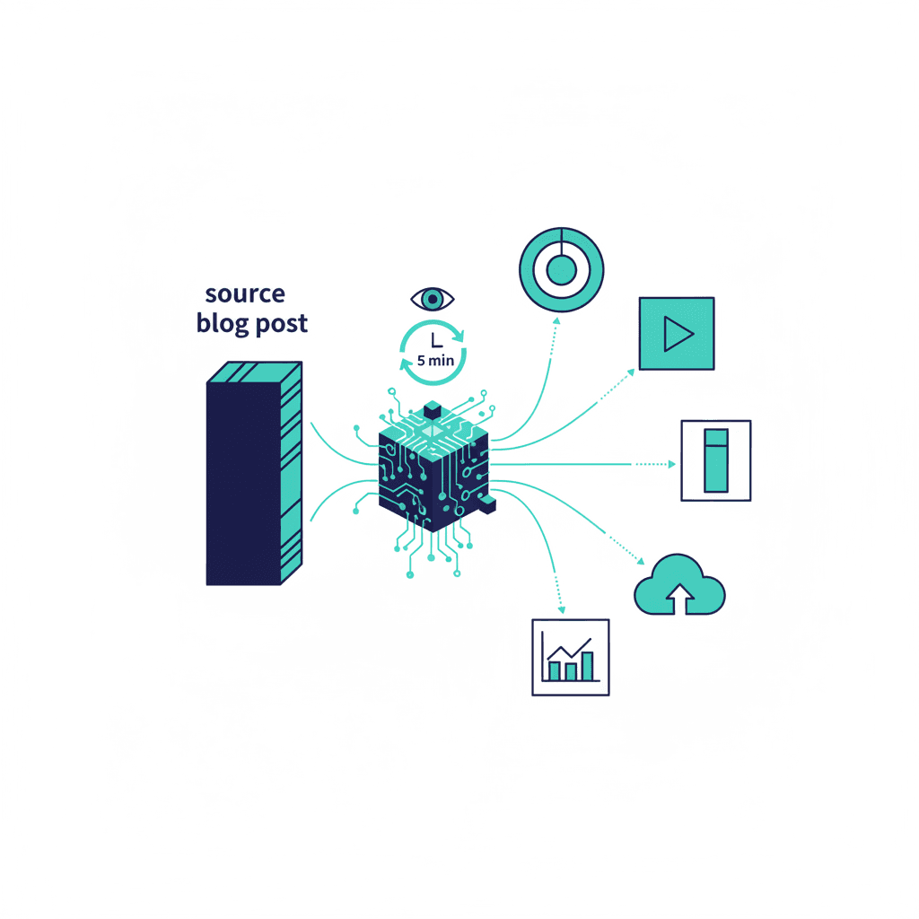 Content Repurposing with AI: Turn One Blog Post Into a Week of Content